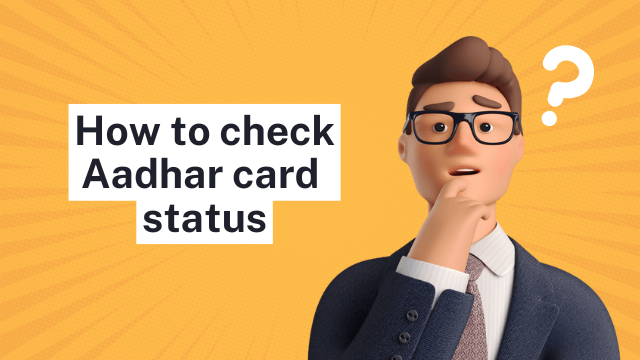 Check Aadhaar Card Enrolment Status Check Aadhar card status guide